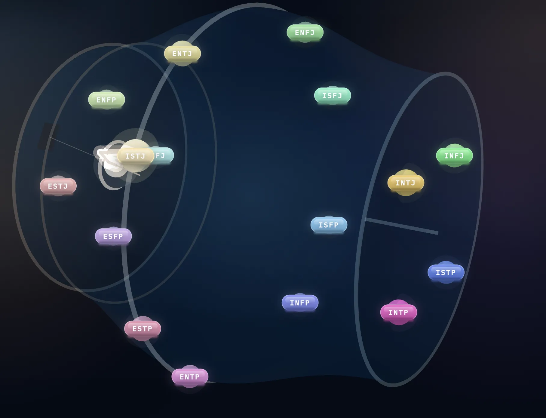 The map, moments before it discovered gravity and started bending the room